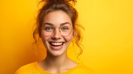 joyous wow expressions of a dynamic girl