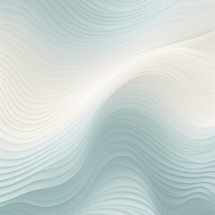Soothing Abstract Waves in Gentle Aqua Tones for Modern Wallpaper Design.
