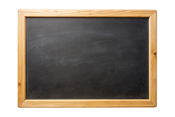 Blackboard isolated on a transparent background
