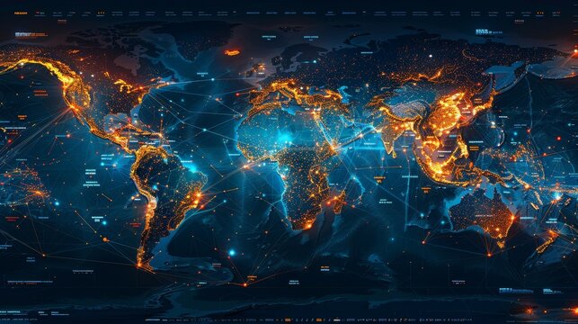 Generate a comprehensive global map