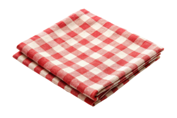 Napkin isolated on a transparent background