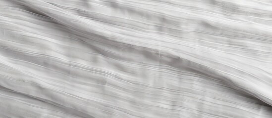 Obraz premium A panoramic image featuring a background with a natural texture of gray grey and white striped cotton linen perfect for copy space