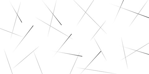 Chaotic abstract line seamless pattern. Random geometric line seamless pattern. Black outline monochrome texture. Vector illustration.