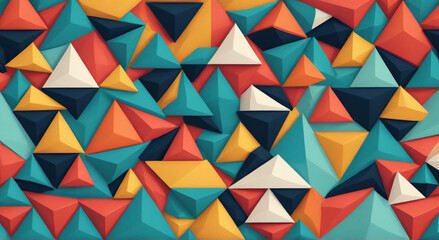 Fototapeta premium seamless geometric pattern