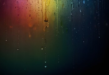 rain that falls in seven colors, generative AI