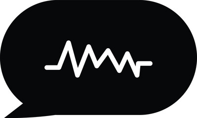 Sound controls button set flat round Interface web button multimedia mute and audio music volume vector illustration