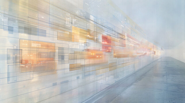 Soft Power in media, influential global news network, modern broadcast studio, dive