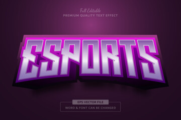 Esport Team Gradient Editable Text Effect Font Style © Dark Anchor