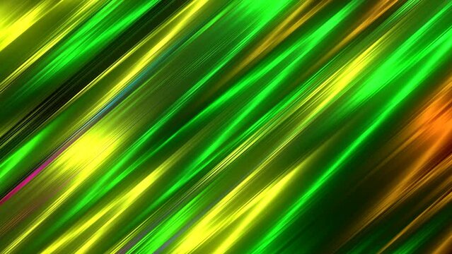 Animated stripes green and gold stripes background	

