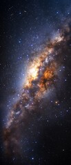 Fototapeta premium Stunning View of the Milky Way Galaxy in Night Sky