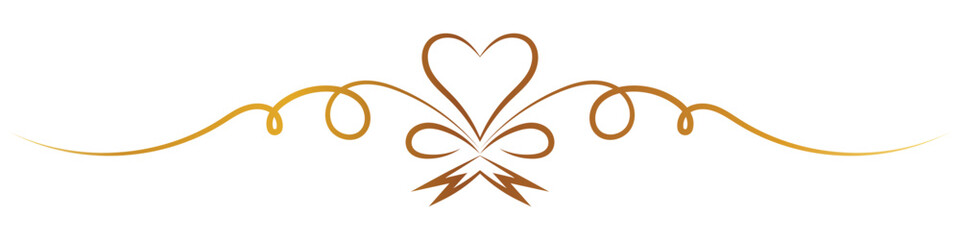 Golden Heart Love Gift for Girlfriend, Lover, Celebration