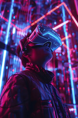 Immersive Experience - Engaged in Sci-Fi VR Cinema