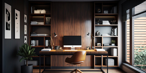 Beautiful Modern home office design