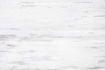 Close up of a rustic white wood texture background. Copy space.