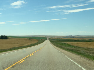 road in the countryside