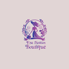 fashion boutique luxury business logo design  for company brand
