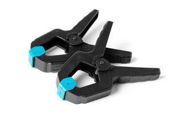 Plastic spring clamp