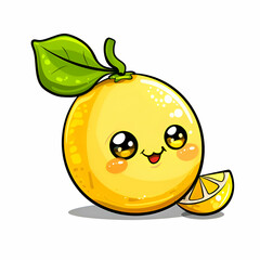 baby cartoon lemon