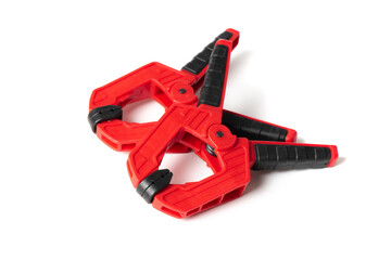 Plastic spring clamp
