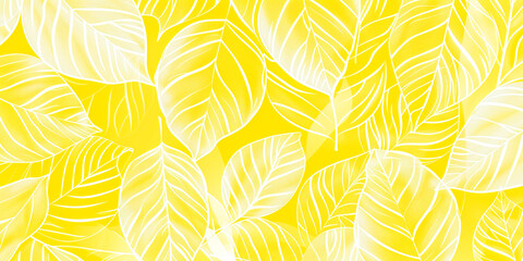 Beautiful background with leaves vein