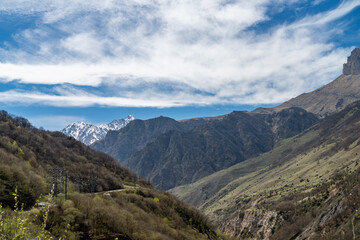 landscape in the mountains