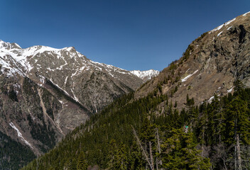 view from the top of the mountain