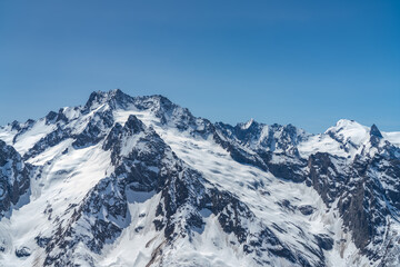 Winter mountain landscape