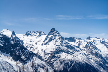 Fototapeta premium Winter mountain landscape