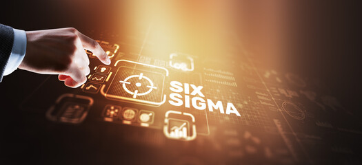 Six Sigma. Management concept aimed at improving the quality of work of an organization or a...