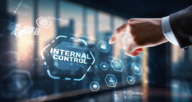 Internal Control. Business, Technology, Internet and network concept