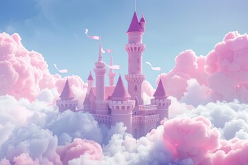 a castle in the clouds