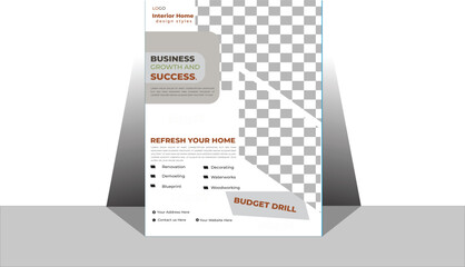 Real Estate Flyer Design template