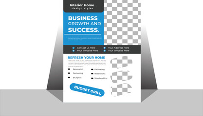 Real Estate Flyer Design template