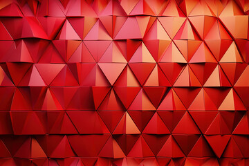 Abstract Red Triangles Background | Geometric Design | Vibrant Red, Modern Art, Geometric Shapes, Contemporary Patterns
