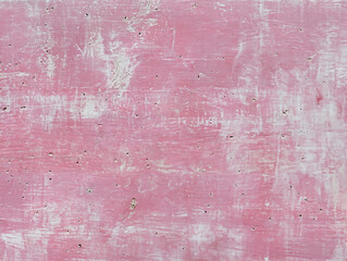 Pink Wall Texture Background with Vibrant Paint Color