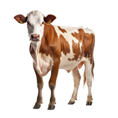  cow isolated on a transparent background