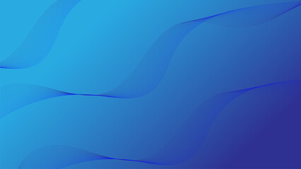 Blue background wave design