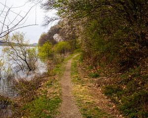 Fototapeta premium reservoir road