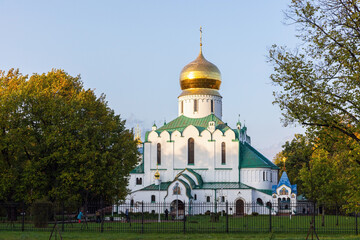 Feodorovsky Sovereign Cathedral is an Orthodox church in Pushkin, Russia
