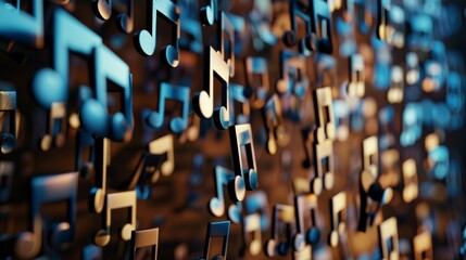 Obraz premium music note