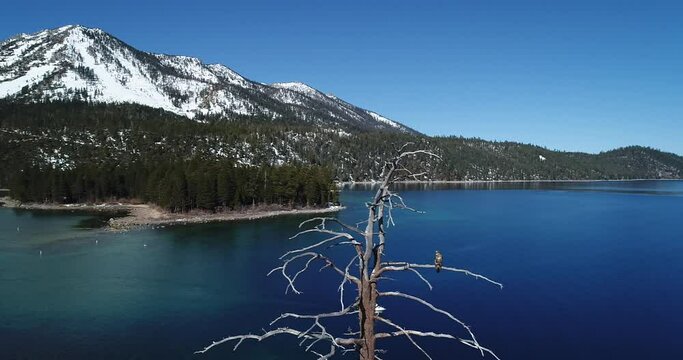 Beautiful Lake Tahoe and emerald bay