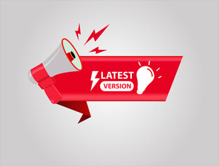 red flat sale web banner for latest version banner and poster