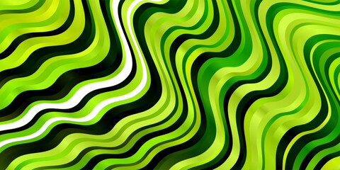 Light Green, Yellow vector template with lines.