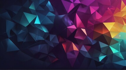 Fototapeta premium Playful Geometric Dynamics Suitable for Graphic Resources Banner. Copy Space 