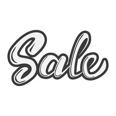 lettering and calligraphy style sale inscription