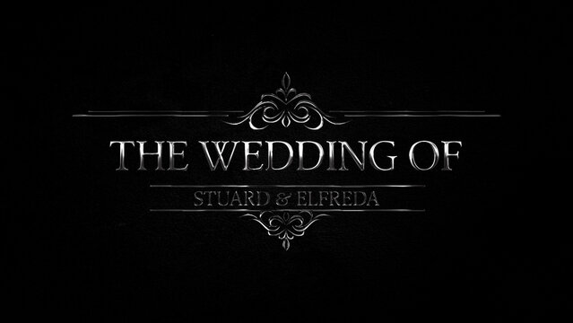 Silver Wedding Title 03