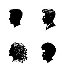 silhouette icon of man (artwork 1)