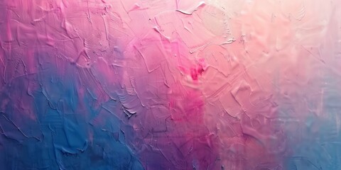 Fototapeta premium Painting closeup texture background with blue, pink and purple colors