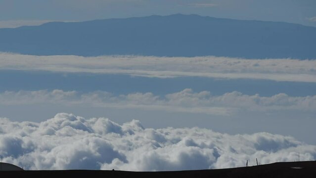 Clouds rolling in hawaii - maui