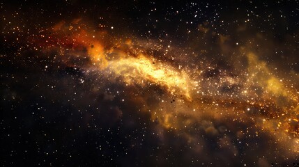 Fototapeta premium space background with swirling nebulae and stars